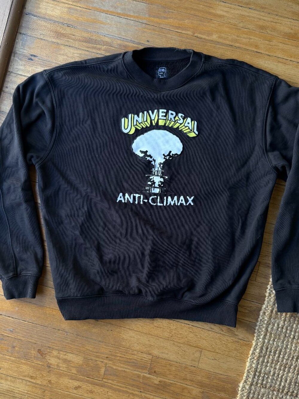 Brain Dead SS21 "Universal Anti-Climax" crewneck